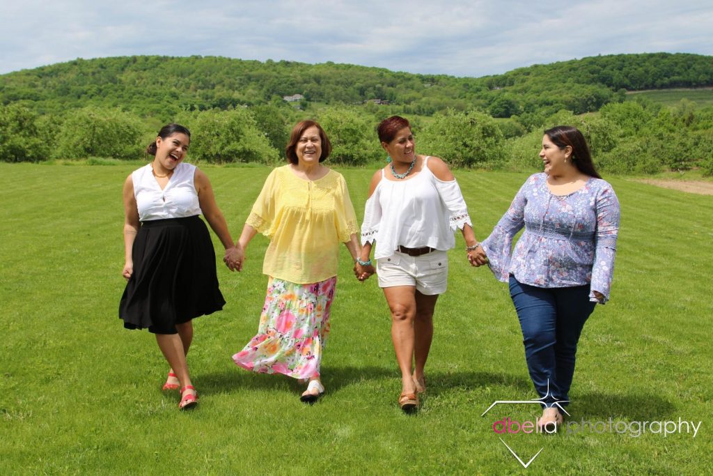 mother and daughters