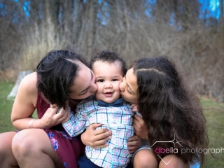 kissing the cheeks