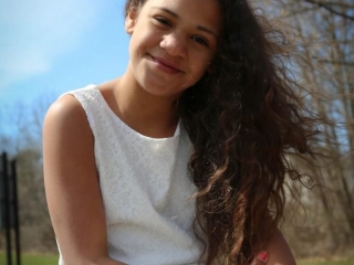 girl white dress