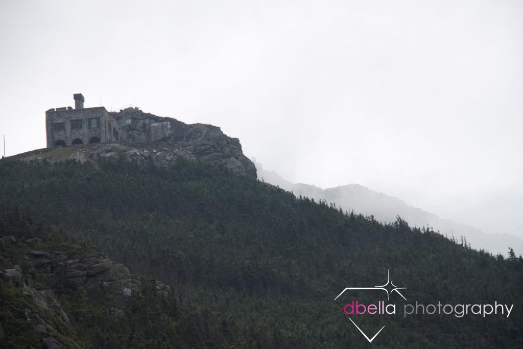 structure on a mountain