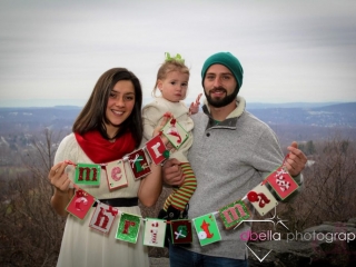 christmas family portrait